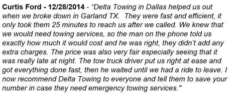 emergency towing services garland tx 